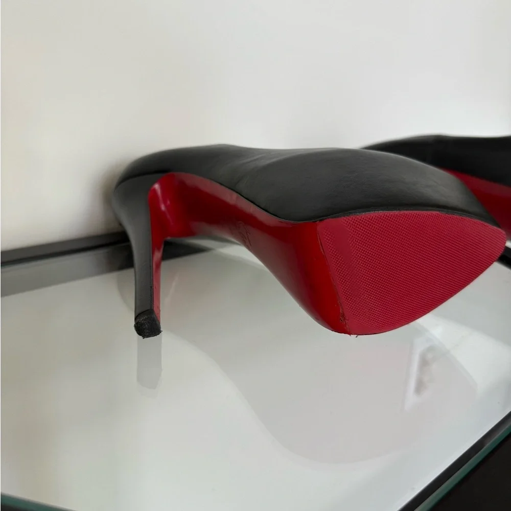 Black Louboutin daffodile platform - Picture 5 of 6